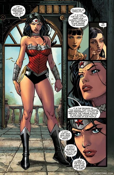 Wonder Woman Pg By David Finch In K Gearon S Published Art Dc