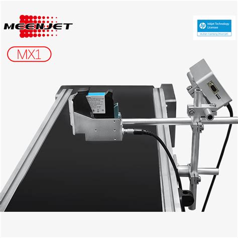 MX1 Automatic Batch Coding Machine Meenjet MX1 Inline Inkjet Printer