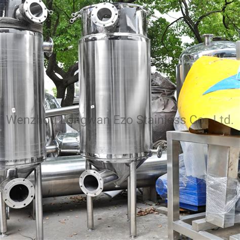 Stainless Steel Sanitary Grade Fruit Juice Vertical Conical Stirred