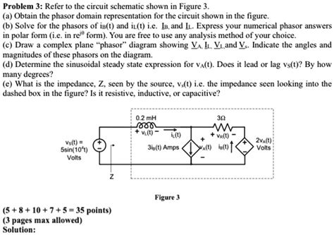 Solved Problem Refer To The Circuit Schematic Shown In Figure A