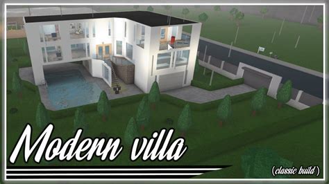 Roblox Bloxburg Modern Villa