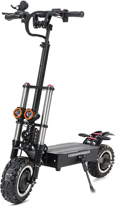 HWWH Elektroroller Erwachsene Doppelmotor Offroad Elektro Scooter