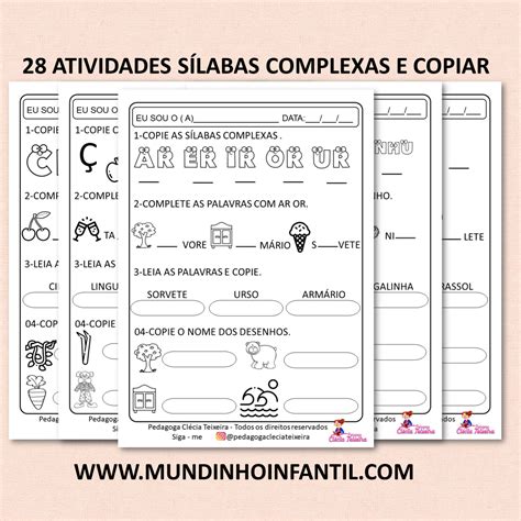 Blog Educa O E Transforma O Pack De Atividades S Labas Complexas Hot