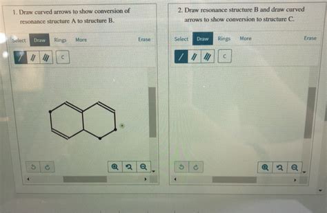 Solved A Draw Two Resonance Structures Of The Cation Chegg