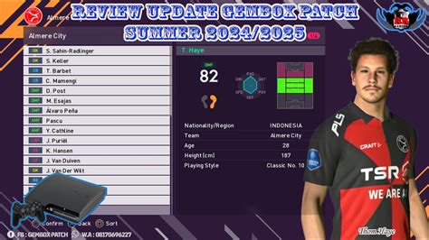 Review Game Pes Gembox Patch Update Full Transfer Summer Ps Cfw