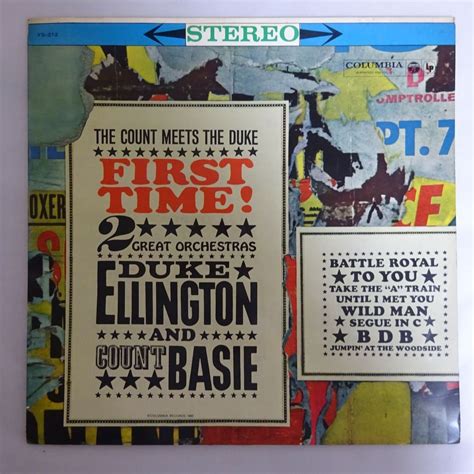 【やや傷や汚れあり】14014162【国内盤 Columbiaペラジャケテストプレス】duke Ellington Count