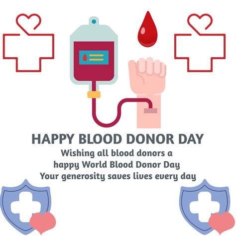 Wishing All Blood Donors A Happy World Blood Donor Day Your Generosity