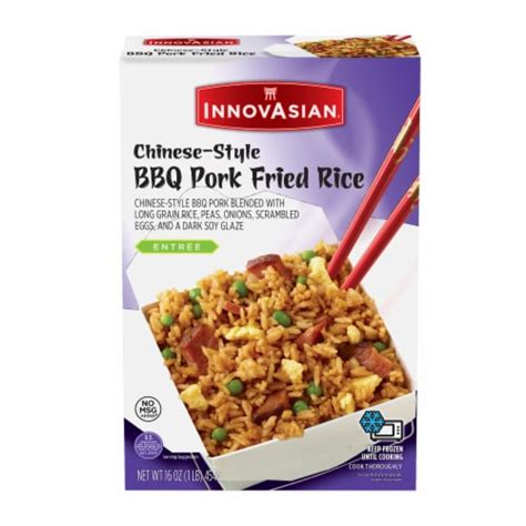 Innovasian Chinese Style Bbq Pork Fried Rice Meal Frozen Oz