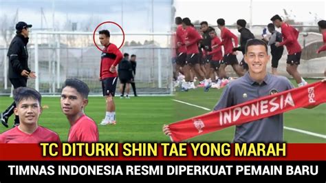 Shin Tae Yong Murka Timnas Indonesia Resmi Dapat Tenaga Baru