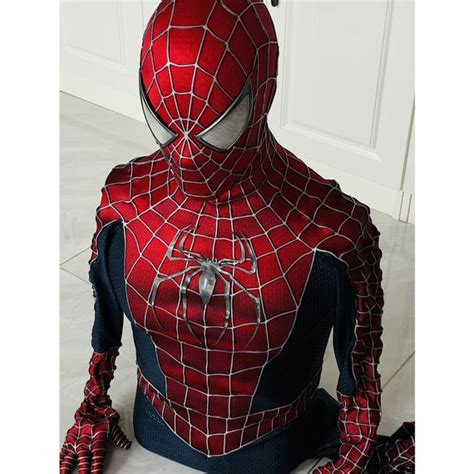 Spiderman Costume Cosplay Sam Raimi Spider Man Suit Adults 50 Off