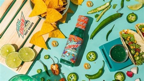 Mtn Dew Gets Spicy With Limited Edition Baja Blast Hot Sauce Nerdist