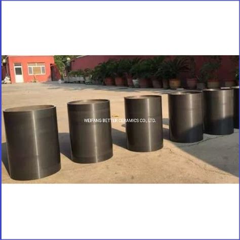 Silicon Carbide SISIC Ceramic Tube Lining Grinding Barrel With High