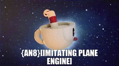 YARN An8 Imitating Plane Engine The Cuphead Show 2022