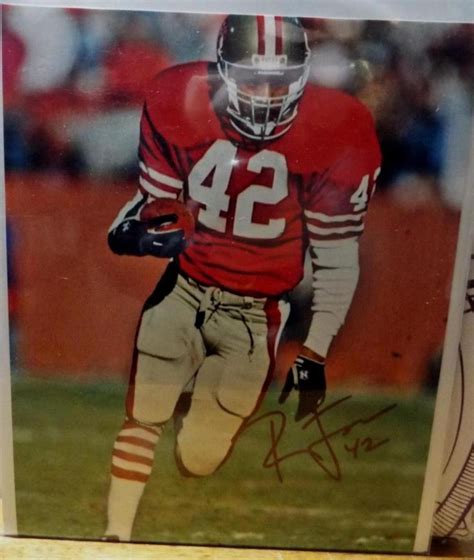 Lot Ronnie Lott Signed Photo Coa