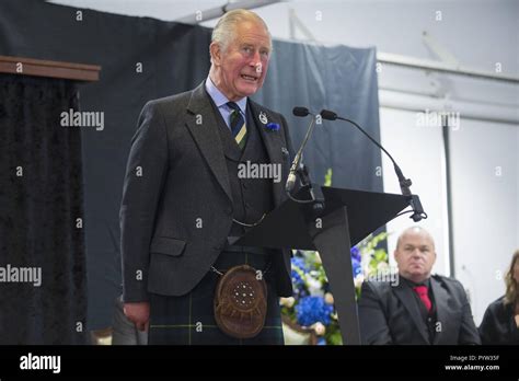 Prince Charles Attends The Opening Of Peterhead Fish Market In