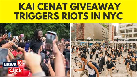 Chaos In New York Mayhem In Manhattan As Kai Cenat Announced Huge