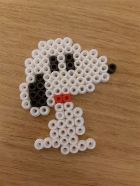 Snoopy Diy Perler Beads Hama Beads Dog Hama Beads