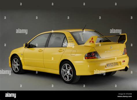 Mitsubishi lancer evolution viii fotografías e imágenes de alta