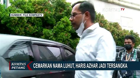 Haris Azhar Dan Fatia Maulidiyanti Ditetapkan Jadi Tersangka Soal Kasus