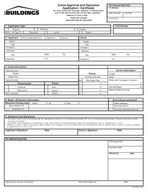 Fillable Online Nyc Cranes Derricks Cd3 Form Fax Email Print PdfFiller