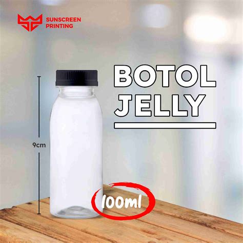 Jual Botol Jelly 100ml Bahan Tebal Shopee Indonesia