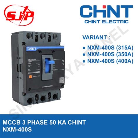 Jual Mccb Chint Phase Nxm S P Ka A A A Original