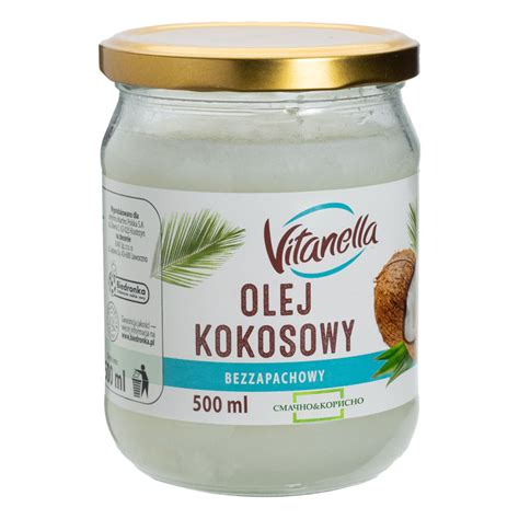 Придбати Олія кокосова Vitanella рафінована 500мл в інтернет магазині