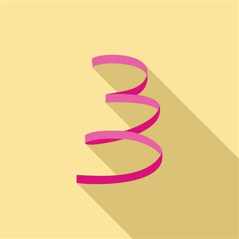 Pink Serpentine Icon Flat Style Vector Art At Vecteezy