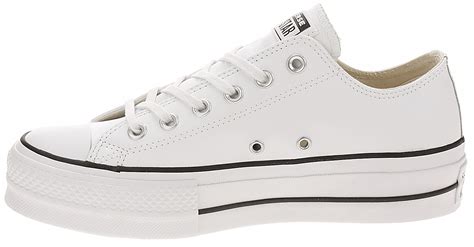 Shoes Converse Chuck Taylor All Star Lift Clean Ox 561680whiteblack