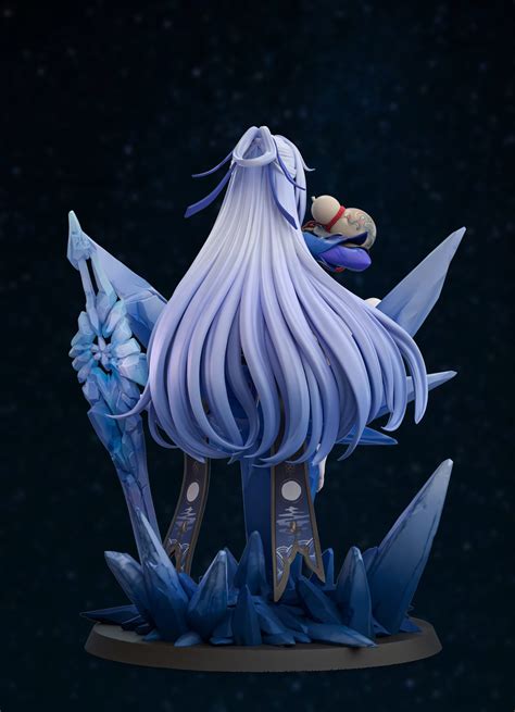 Arctic Wolf Studio Scale Honkai Rail Star Jingliu Gk Resin Statue