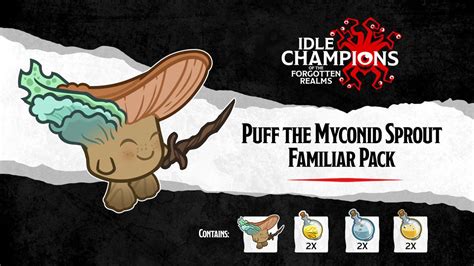 Idle Champions Of The Forgotten Realms Puff The Myconid Sprout