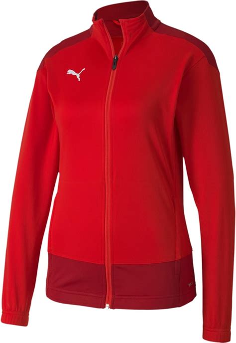 Puma Kurtka Teamgoal Sideline Jacket W R L Czerwony Ceny I Opinie