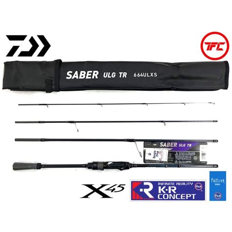 Daiwa Saber Ulg Ultra Light Game Spinning Baitcasting Rod Bc Baitcast