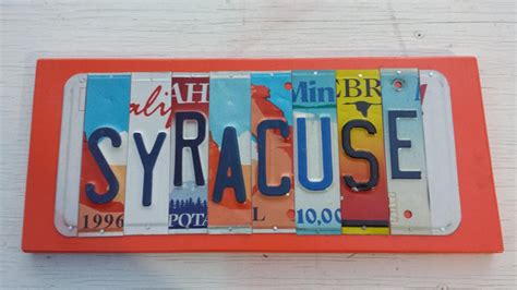 License Plate Letter Sign Upcycle Craft Art Custom 7 Letters On Storenvy