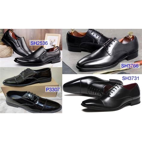 Ready Stock Formal Men Shoes Kasut Kilat Lelaki Kerja Awam Pasukan