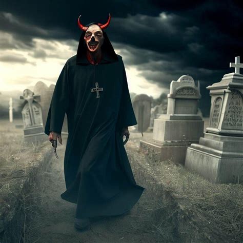 premium ai image spectral reverie  realistic journey   evil