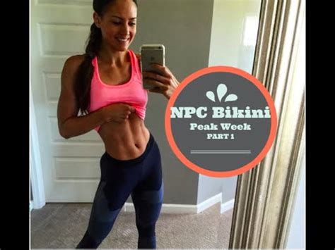 NPC Bikini Peak Week 2 Part 1 YouTube