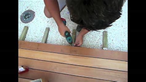 Parquet E Decking Rimini Tutorial Posa Decking Youtube