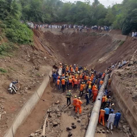 Workers Trapped In India Tunnel Collapse Rescue Efforts Ongoing