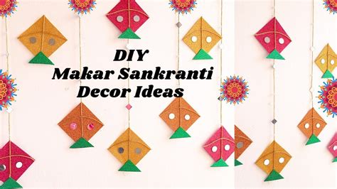 DIY Makar Sankranti Decor Idea Makar Sankranti Decoration