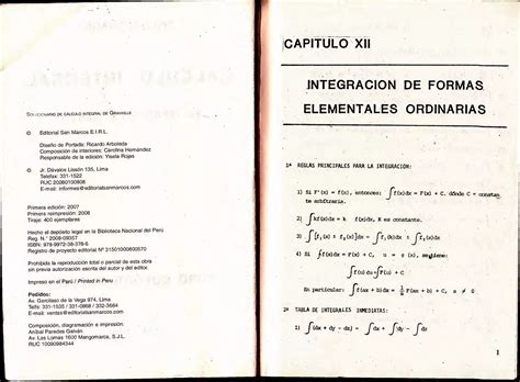 Calculo Integral Solucionario Granville Pdf