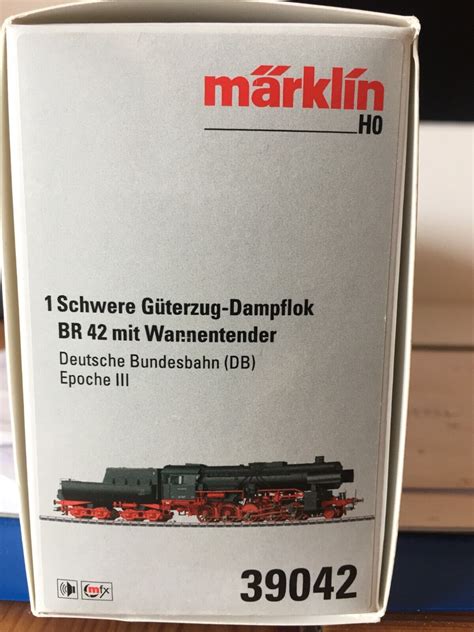 Märklin H0 39042 BR 42 Dampflok mfx plus sound eBay