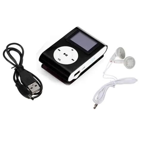 2019 Top Sale New Fashion Mini Usb Clip Mp3 Player Lcd Screen Support