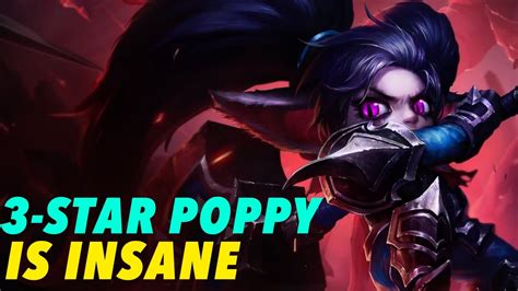 Hyper Roll Strongest Star Poppy I Have Seen Teamfight Tactics