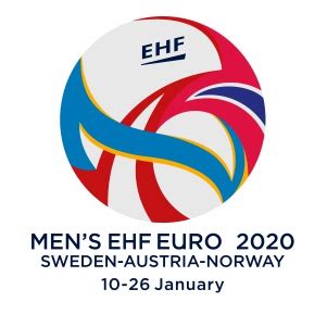 2020 European Mens Handball Championship Logo vector