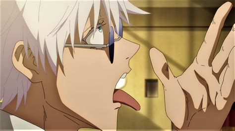 White Hair Tongue Out Blue Eyes Jujutsu Kaisen Satoru Gojo Glasses