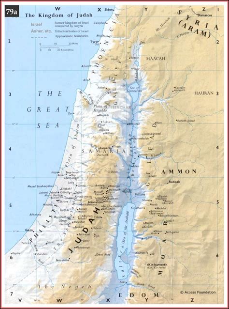 Ancient Biblical Map Of The Middle East - map : Resume Examples #edV1aEoVq6