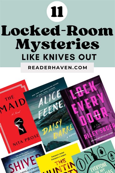 11 Twisty Locked-Room Mystery Books for Fans of Knives Out | Reader Haven