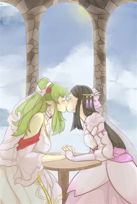 [oc] Say Ri X Tiki Wedding 💐 R Fireemblem