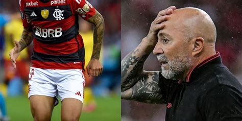 Titular do Flamengo dá ultimato e vai sair do clube se Sampaoli ficar